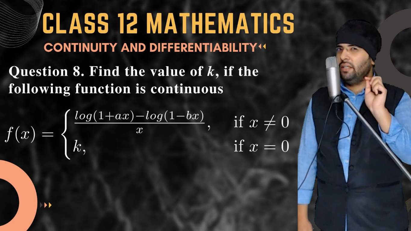 find-the-value-of-k-if-the-following-function-is-continuous